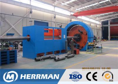 China Pressure-bearing Steel Bar Interlock Armouring Machine For Marine Flexible Pipeline for sale