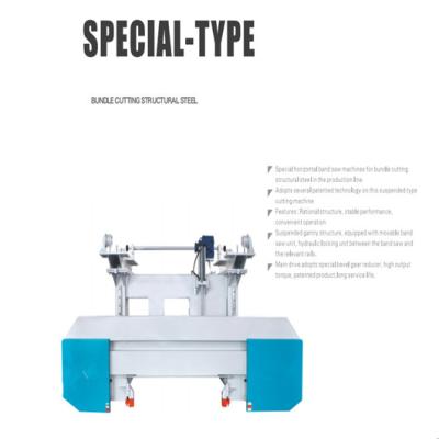 China Bandle que corta o Special automático da máquina da serra de fita do aço estrutural para a grafite à venda