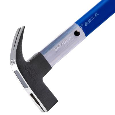 China Roofing Hammer Roofing Hammer Fiberglass Handle Quality High Carbon Steel DIY Tools Hammer Claw Hammer for sale