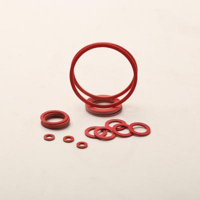 China Customization Car/Industrial/Machine Good Insulating Gasket Box Shockproof Properties Electrical Material Sheet Ring Red Steel Paper Gasket for sale