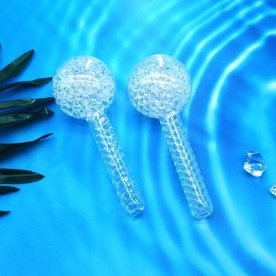 China Wrinkle Remover SSMY DZ365 2pcs Ice Roller Globes Facial Massage Cryosphere Handheld Cold Roller for sale