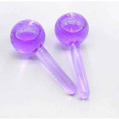 China Multifunction Wrinkle Remover SSMY BQSB50 Beauty Wave Glass Skin Rejuvenation Beauty Ice Globe Massager for sale