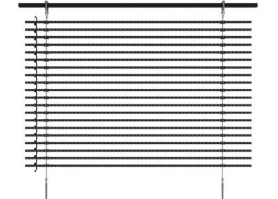 Cina Alta esposizione di LED trasparente P25, IP65 video parete di vetro all'aperto 36V - 42V in vendita