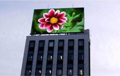 Cina Grande e parete all'aperto trasparente P10 dell'esposizione di LED di colore pieno in vendita