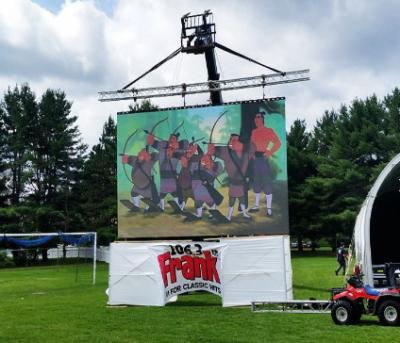 China HD p3.9 Rental Wedding Led Display Screen / Advertising Video Wall for sale