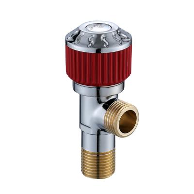 China 1/2 Angle OEM Commercial Price Hydraulic Power Toilet Angle High Quality Quick Open Brass Stop Valve for sale