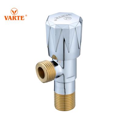 China Water Control New Arrival Male Thread Angel Valve Bathroom Fittings Piping Brass Angle Valve for sale