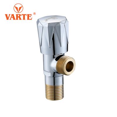 China General Sanitary Pneumatic Valve Bathroom Fittings Brass Good Polish 1/2 Angle Angle Valve for sale