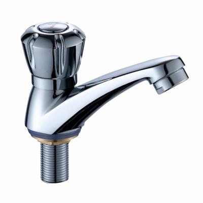 China Faucets Thermostatic Lavatory Faucet With Single Handle Basin Zinc Alloy Chrome Plated Basin Sink Faucet for sale