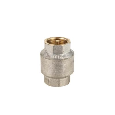 China Two Function VTN Brand Air Vent Valve Nickel Plated Waterproof Kitchen And Bathroom Plumbing Brass Check Valves for sale