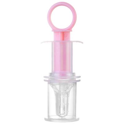 China Newest Silicone Baby Medicine Feeder Baby Nipple Anti-Clog Free Type Silicone Baby Medicine Feeder Syringe for sale