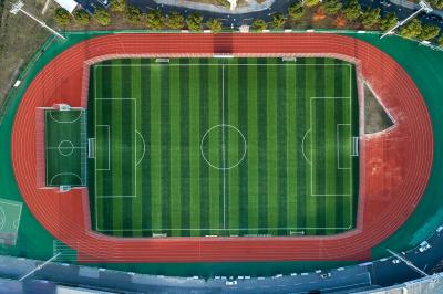 China Odorless Breathable Plastic Running Track Mixed EPDM Spray Coating Jogging Track for sale