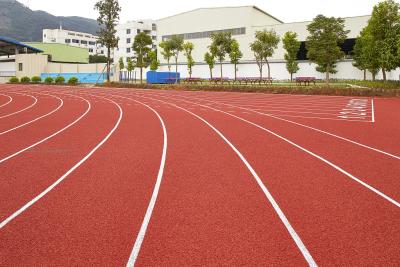 중국 모든 날씨에 대한 Iaaf 인증 샌드위치 시스템 러닝 트랙 판매용