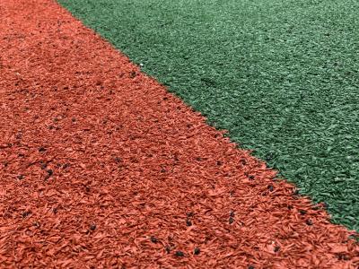 China 67200 Stitches/Sqm Plastic Artificial Grass Sports Flooring Long Service Life for sale