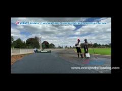 Pave SBR for running track Kenya 3