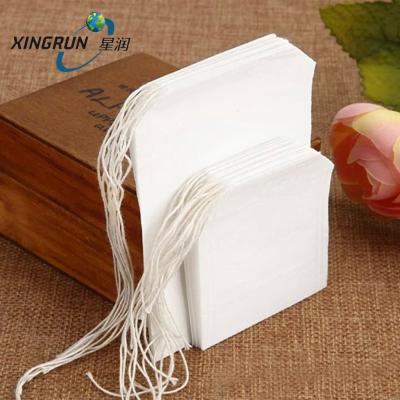 China Hotels Biodegradable PLA Wood Pulp Tea Coffee Coffee Filter Bag Small With Cord 7*9cm 5*7cm Wire 6*8cm for sale