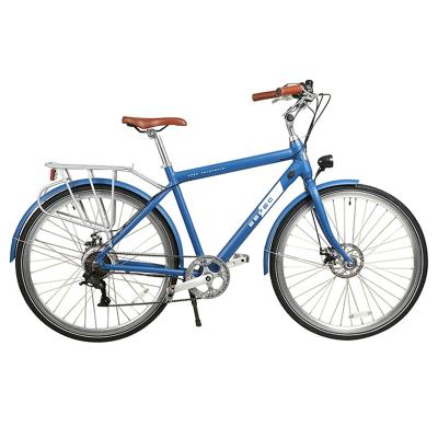 China Aluminum Alloy 7Ah Lithium Battery Leisure City Bike 250W Aluminum Alloy Electric Power Assisted Bicycle for sale