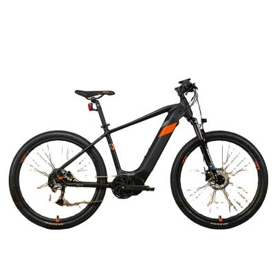 China 250w 27SP standard bike aluminum electric bike with 100KM range built with battery mid-mounted motor bike for sale