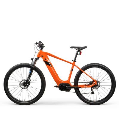 China Aluminum alloy 250W electric bike mid-mounted motor bike with 100KM 27SP range bike built with battery for sale