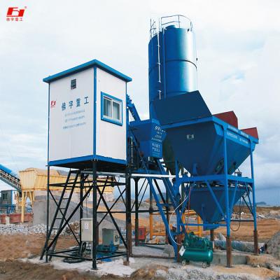 China Theoretical Concrete Mixing Plant Construction Safety Equipment Capacity 35m3/h Small Mixing Plant for sale