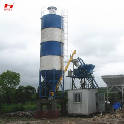 China 80T Standby Concrete Storage Equipments Easy Installation Cement Silo for sale