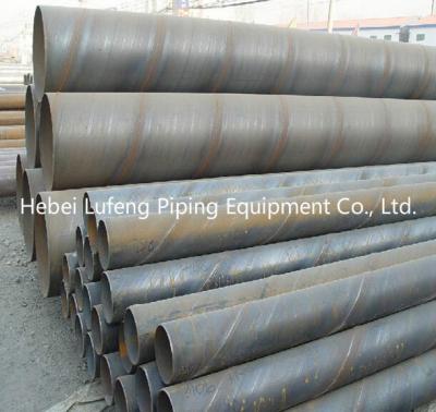 China LSAW Weld Spiral steel pipe, material Q195 / Q235 steel pipes for sale