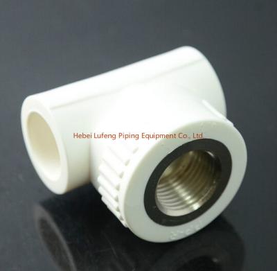 China PPR Fittings PPR Pipe Fittings PPR Female Threaded Tees en venta