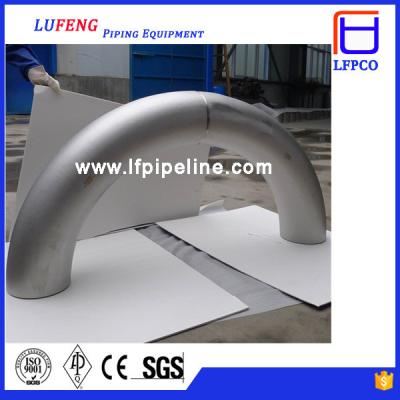 China Mirror or Satin Pipe Elbow Pemco 90 Degree Stainless steel elbow for Staircase Railing à venda