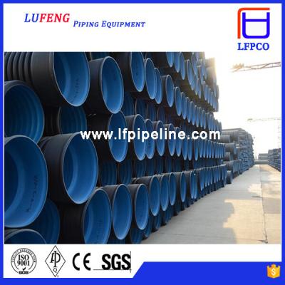 China PE flexible corrugated hose flexible hdpe pipe en venta