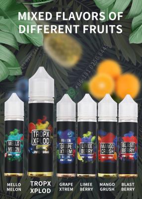 Chine Personnalisation orange de saveur d'E-liquide de liquide de Vaping de clope du l'E-jus E de TROPX Xplod à vendre