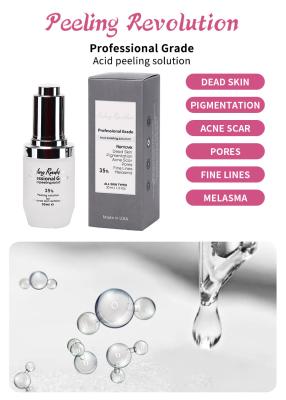 China Professionele kwaliteit huid exfoliatie serum set huidverzorgingsproducten Reiniging Reparatie huid Revitalize Exfoliating oplossing Te koop