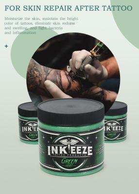 Cina Factory Supply Tattoo Product Inkeeze Green Tattoo Ointment Healing Cream Vitamins A And C in vendita