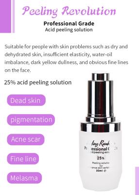 Chine 25% de solution de peeling de peau sérum de peeling acide de haute qualité sérum de peeling de peau à vendre