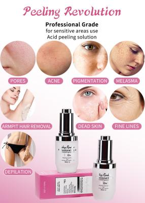 China Huid peeling serum 15% peeling oplossing professionele kwaliteit huid peeling serum Te koop