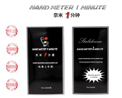 Cina Fixed Color Tattoo Anesthetic Solution Nano 2 Minute 2ml Eyebrow Numbing Liquid in vendita