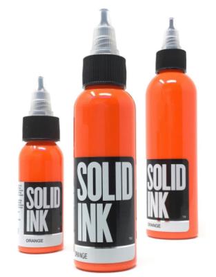 Chine Pure Permanent Makeup Pigment Orange Tattoo Ink Solid Body Tattoo Ink 30ML 60ML 120ML 260ML à vendre