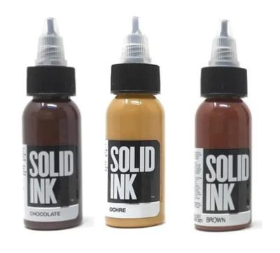 중국 Super Concentrated All Natural Tattoo Ink Rose Black 120ml Solid Tattoo Ink 판매용