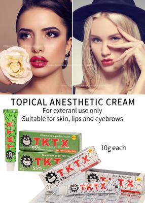 China Anesthetic TKTX Tattoo Numbing Cream Stopping Pain PMU Lip Tattoo Aftercare Cream zu verkaufen