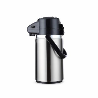 China HOT SALE PORTABLE 2.2 Liter Stainless Steel Vacuum Flask High Grade Air Inner Outer Glass Jar for sale