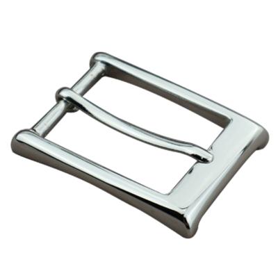 China Hot Selling 30MM Belt Buckle Single Pin Buckle For Men's Nickel Finish Solid Brass Buckles for sale