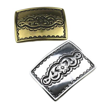 China Custom Pin Buckle Hot Selling Good Quality Pattern Dish Belt Buckle Metal Belt Buckle for sale