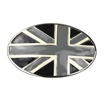 China Custom Soft Nickel Plated PLA Buckle Enamel Color 3D Metal Belt Buckle Flag Buckle for sale