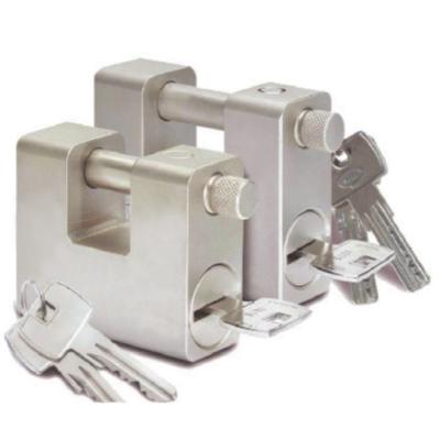 China High security steel padlock with 3 normal keys for sale