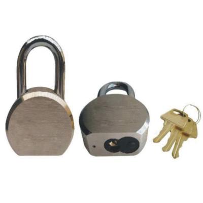 China Security round type steel padlock with 3 keys for sale