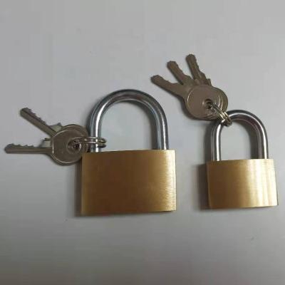 China Slim-Size Brass Padlocks Easy Installation Popular Lock Door Lock for sale