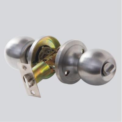 China Apartment knob lock and key door locks 35-55mm thickness for sale