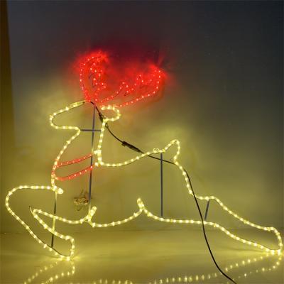 China High Quality Commercial Use Pattern Light 120*90cm 2D Deer Led Pattern Light for sale