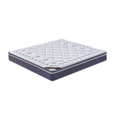 China Roll In A Box Mattress Pocket Spring 25cm Foam Bed Box Latex Queen Size 7 Size Embroidery OEM Customized Box Logo Fabric Packing for sale