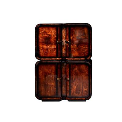 China Premium (Other) Wooden Cabinet Adjustable Modern Living Room Furniture Fashion Carving Customized Wooden Classic Chinese Style Solid Wood for sale