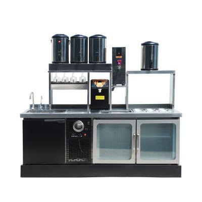 China Cultivate Good Reputation New Design Milk Water Bar Counter Bubble Tea Equipment for sale